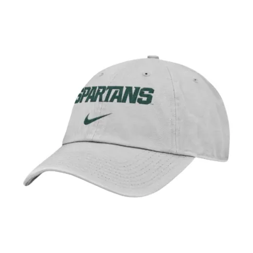 nike Органический хлопок Кепки Мужской Серый