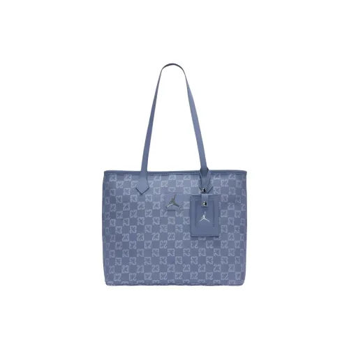 Джордан Модный Тоут Сумка Сумка для покупок Сумка на плечо Женская Синяя