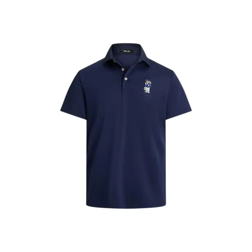 Ralph Lauren Морской Синий Мужское Поло
