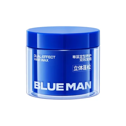 BLUE MAN Формирование и питание DUAL Эффект Волосы Глина Уход за волосами Освежающий 100г