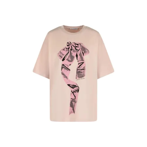 ACNE STUDIOS Розовые Женские T-рубашки