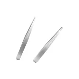 2 шт: Наклонённая голова кисти для туши с нижней заколкой + Заостренный носок с нижней заколкой