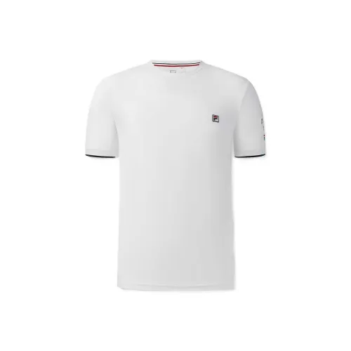 FILA Теннис Нефритовый Белый Мужские Теннис Топы