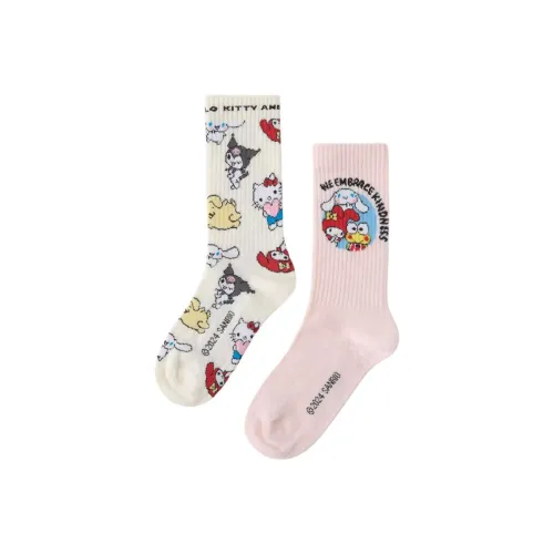 ZARA x KAIDIMAO LIANMINGKUAN Носки 2 упаковки для детей 3-7 лет