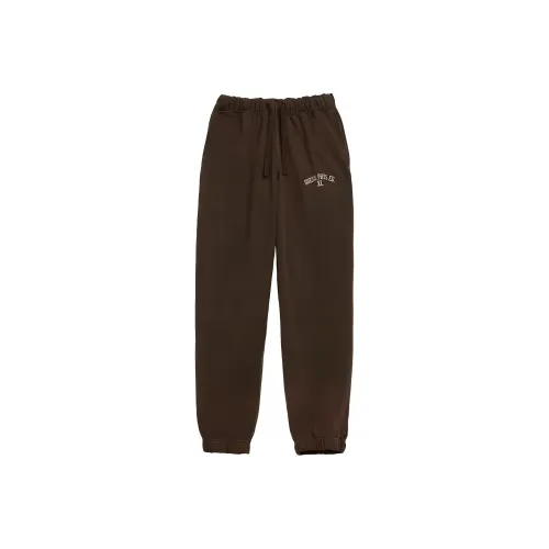 GUESS FW22 Повседневные брюки Унисекс Коричневый