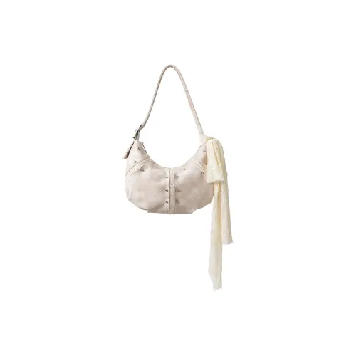 ACYNMIXX ПУ (полиуретан) Сумка через плечо Женская Абрикосовая