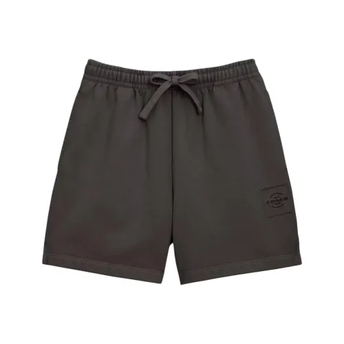 COACH Повседневные шорты Женские Черные