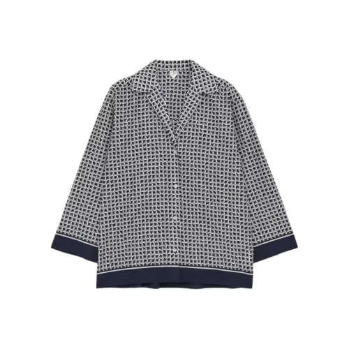 ARKET Темно-синие Женские Рубашки