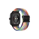 Новый радужный нейлоновый тканевый вязаный парашютный ремень с пряжкой