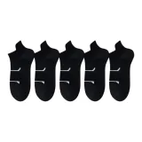 [Противоскользящий·Амортизирующая подошва/5 пар] Черный 5