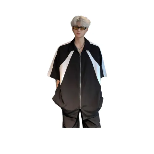 TAOKK Черные Унисекс Рубашки