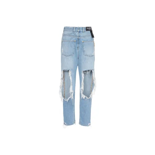 BALMAIN Синие Женские Джинсы