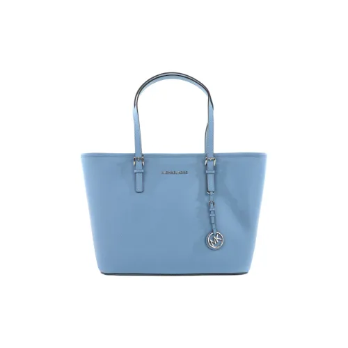 MICHAEL KORS Jet Set Travel Кожа Тоут Сумка Сумка для покупок Сумка Женская Светло-синяя