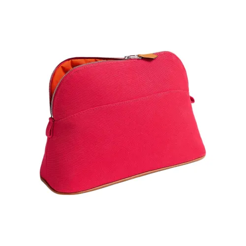 HERMES Bolide Хлопок Путешествие Сумка для хранения Женская Фуронг