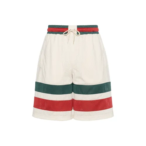 GUCCI Повседневные шорты Мужские Бежевые