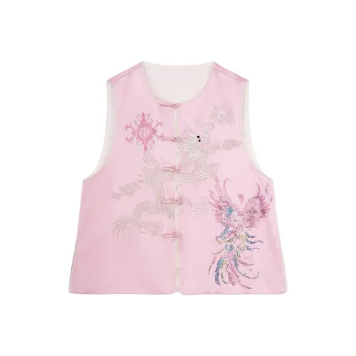 TCH Розовый Унисекс Жилеты