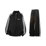 Черный топ + Черные брюки