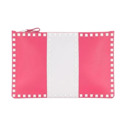 Valentino Телячья кожа Клатч Женский Розовый