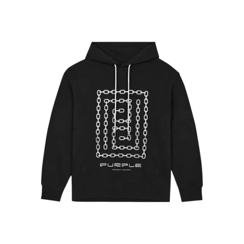 PURPLE BRAND Толстовка Мужской Черный