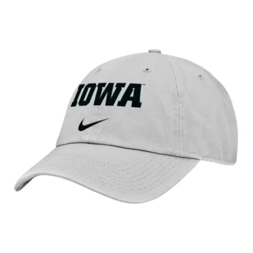 nike Органический хлопок Кепки Мужской Серый