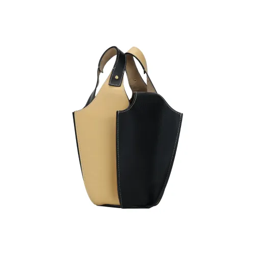 TORY BURCH T Monogram Кожа Сумка Женская Теплая Кремовая и Черная