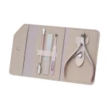 Мертвая кожа ножницы - градиентный розовый - кожаный чехол - набор из 4 штук