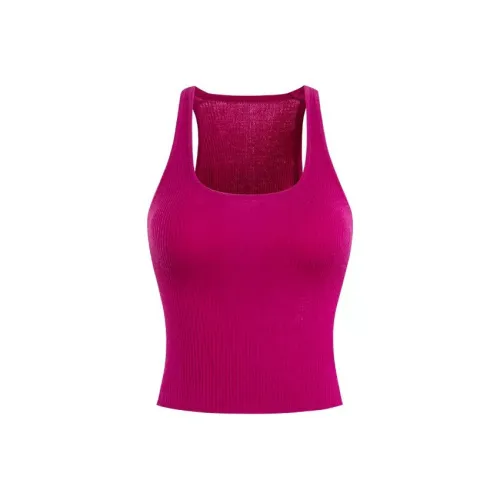 CHILL QIAOER Розово-красные Женские Топы