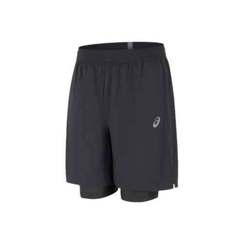 Asics Мужские спортивные шорты черного цвета