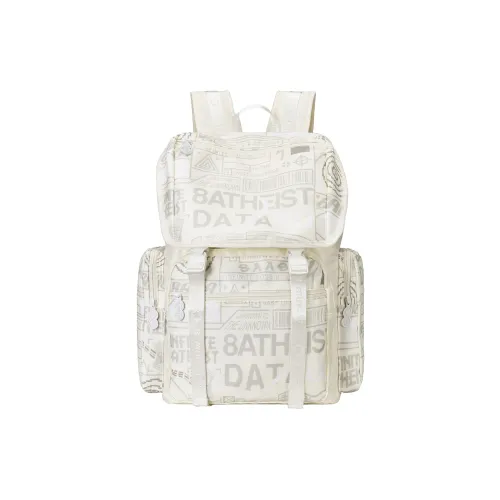 8atheist Полиэстер Рюкзак Большой Унисекс Кремовый Желтый