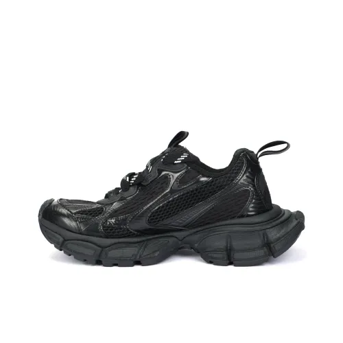 Balenciaga 3XL Толстоподошвенные кроссовки Low Топ Черные Женские