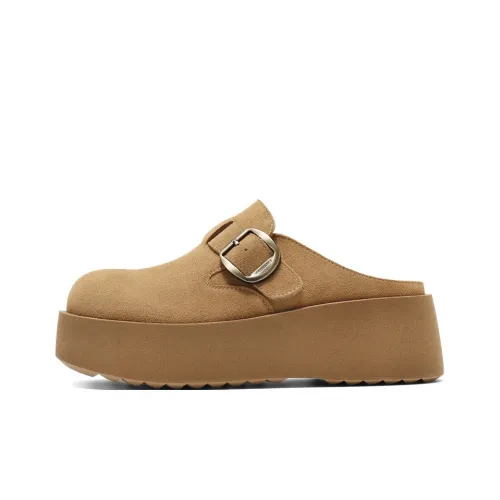 BELLE Резиновая подошва Домашние тапочки Женские