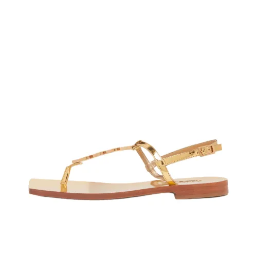 VERSACE One Ремень Сандалии Женские Золотые