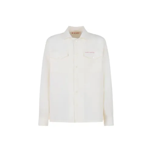 MARNI Белые Мужские Рубашки