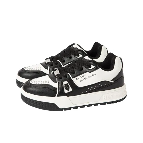 Boy London Дышащий Низкий Топ Casual Унисекс Черный