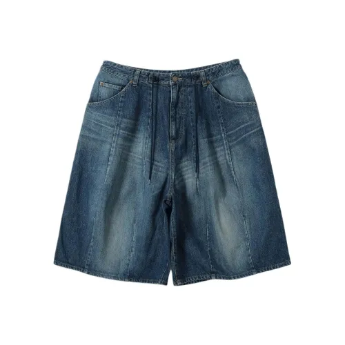 Needles x Beams Collaboration SS25 Джинсовые шорты Унисекс