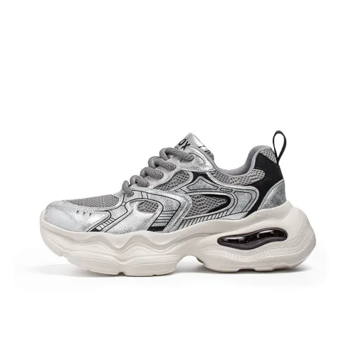 Qiandongmeili Амортизация устойчивость к истиранию дышащий низкий верх повседневная обувь мужская