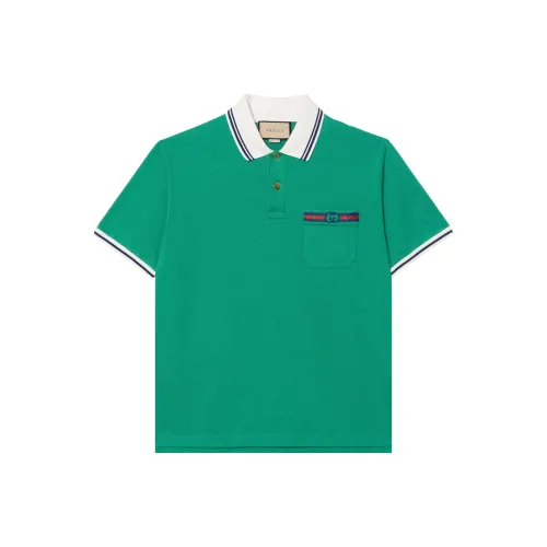 GUCCI Зеленая Мужская Поло