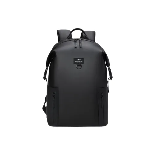 SEPTWOLVES Нейлоновый рюкзак среднего размера мужской черный