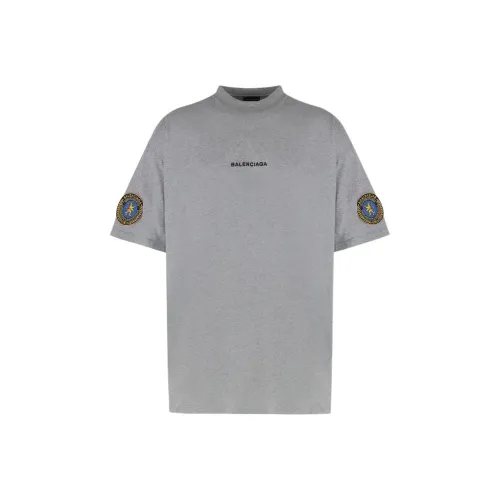 Balenciaga Серый Мужской T-Рубашки