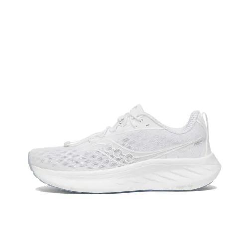 Saucony Ride Yutu 18 Дышащие Беговые Кроссовки Унисекс Белые