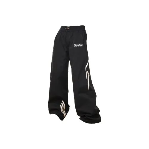 SAME FLOW Черные Унисекс Повседневные Штаны