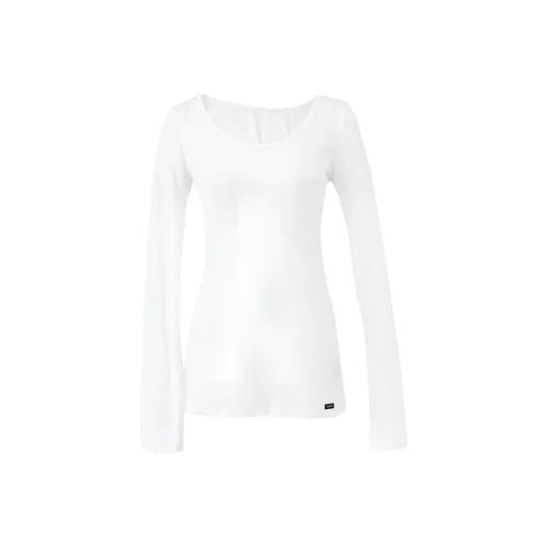 SONGS ALONG Белые Женские Футболки