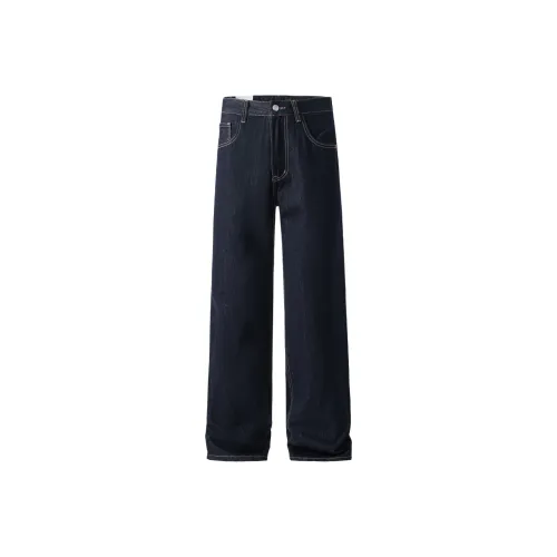 Xiyue Silver Flash Blue Men's Jeans
