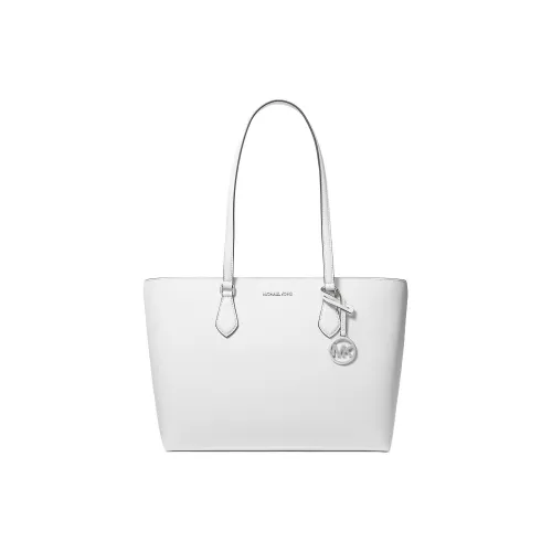 MICHAEL KORS SHEILA Полиэстер Тоут Сумка Сумка для покупок Сумка Сумка через плечо Большая Женская Белая