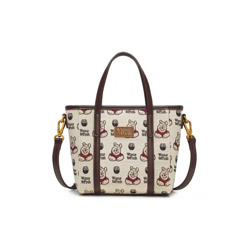 Серия Disney Winnie The Pooh ПУ (полиуретан) Сумка через плечо Сумка Обычная Женская Экрю