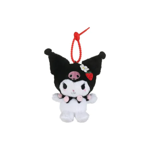 AOGER Sanrio Kuromi стиль позиционирования клубничный стиль позиционирования вишневый кукла плюшевая подвеска 14 см рекомендуемый рост