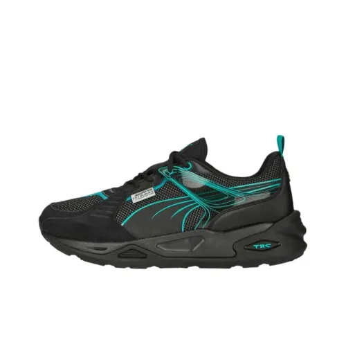 Mercedes AMG Petronas F1 X PUMA Trc Blaze Низкий Топ Повседневная Обувь Мужская Черная