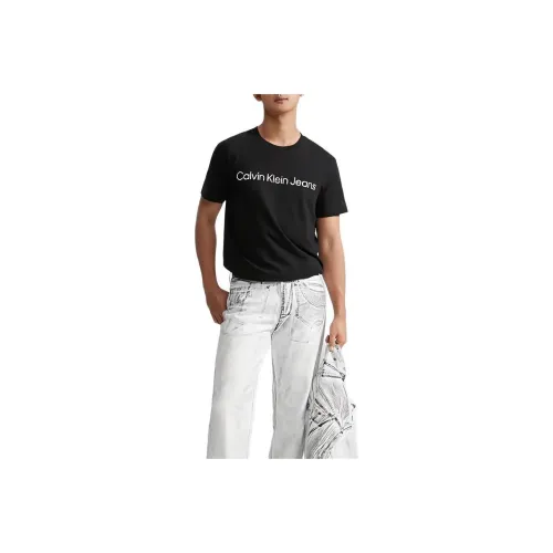 Calvin Klein BEH Космический Черный Мужская T-Рубашка