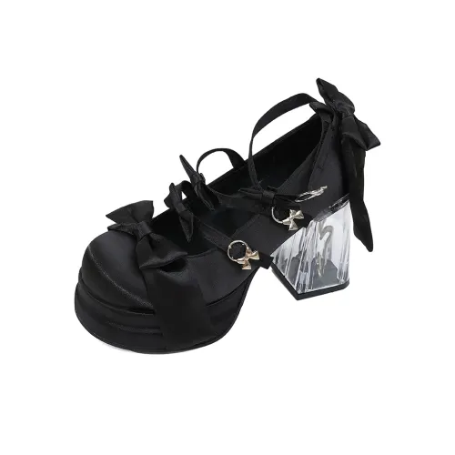 Dawei's House Грубый каблук Туфли Мэри Джейн Женские