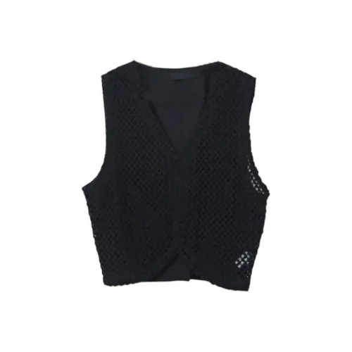 GLEE DIARY Черные Женские Майки